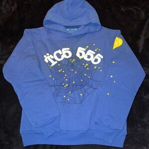 Tc Blue Sp5der hoodie